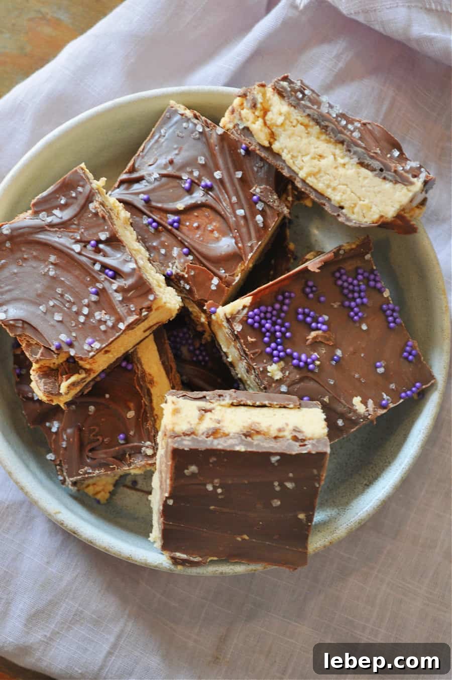No-Bake Vegan Peanut Butter Cup Bars Recipe 2 img 19898 2