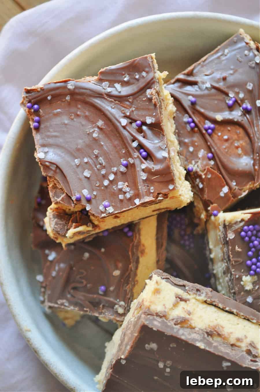 No-Bake Vegan Peanut Butter Cup Bars Recipe 4 img 19898 4