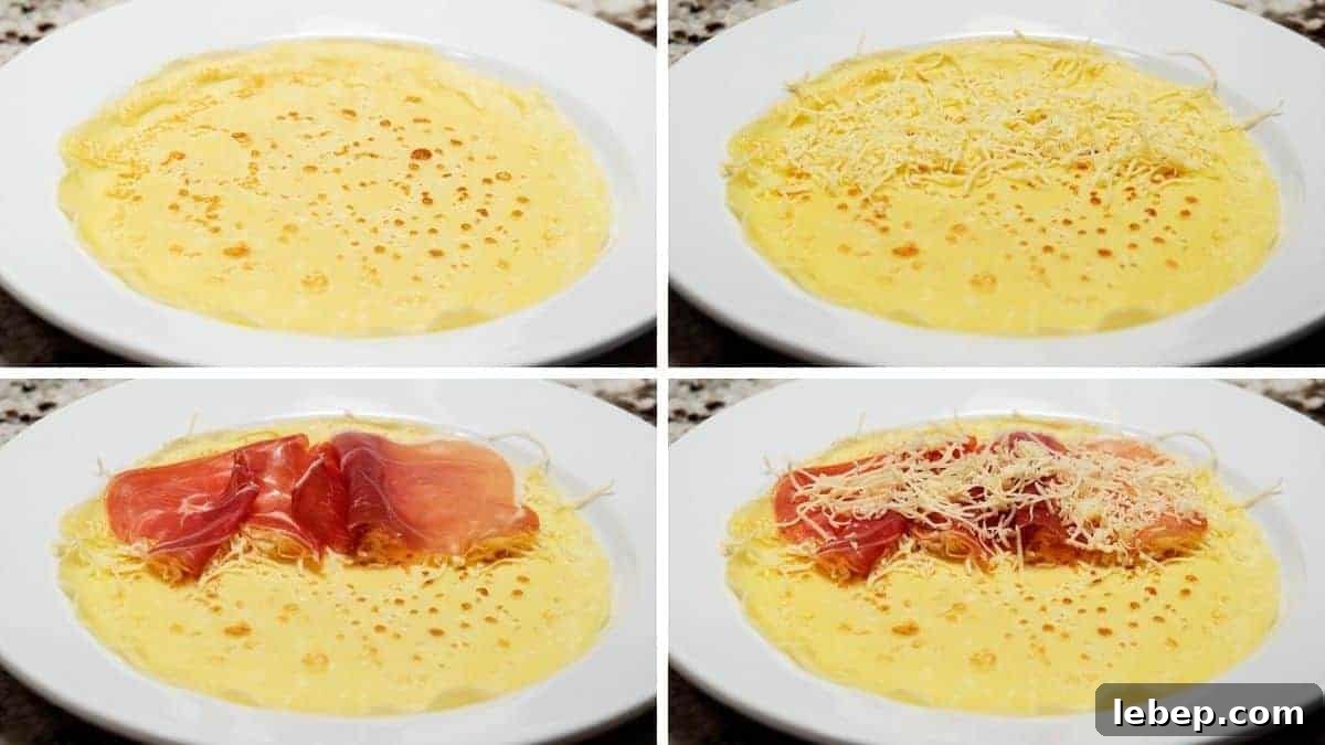 Savory Crepes: 10 Flavorful Fillings and Cooking Tips 8 assembling savory crepes