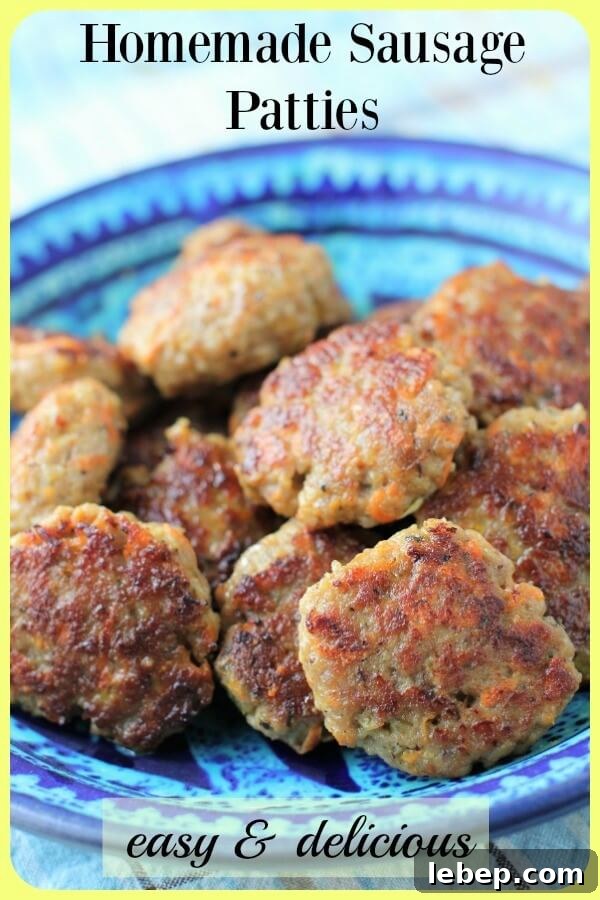 Make Sausage Patties at Home with Kids: Kid-Friendly Recipe and Tips 11 Homemade Sausage Patties are tasty and easy to make.