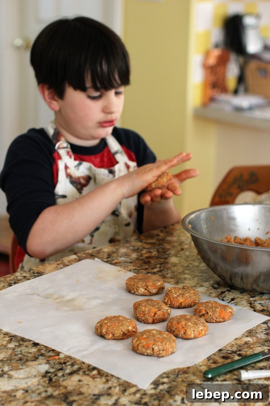 Make Sausage Patties at Home with Kids: Kid-Friendly Recipe and Tips 7 William rolling out the sausage patties