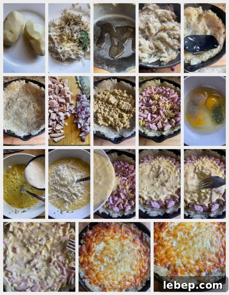 Crustless Potato, Rice & Ham Quiche Recipe 7 img 2050 6