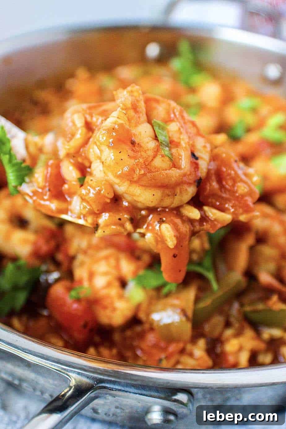 cajun shrimp and rice skillet