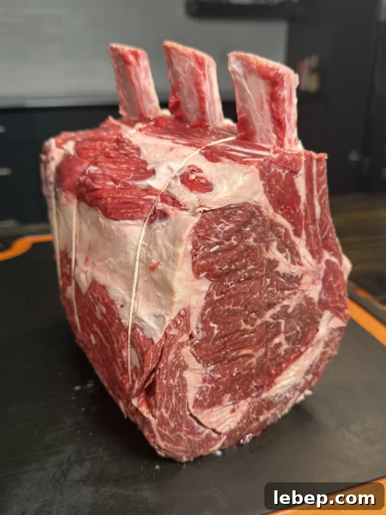 Smoked Prime Rib Roast: Juicy Recipe and Smoking Tips 4 prime rib with butchers twine