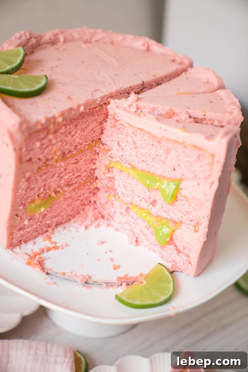 Layered cake