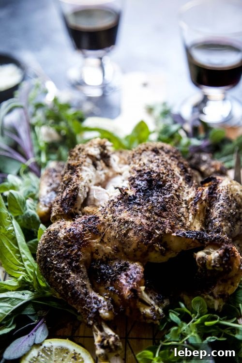 Slow Cooker Mediterranean Whole Chicken