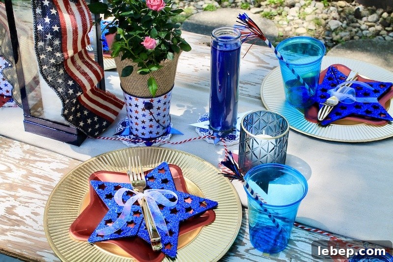 Rustic 4th of July Table Decoration Ideas for a Festive Celebration 19 4th of July decoration ideas