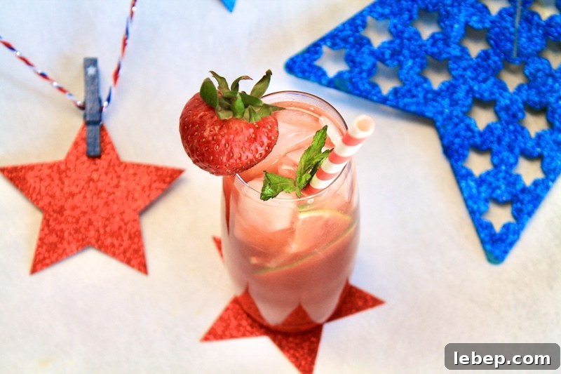 4th of july drink with rum