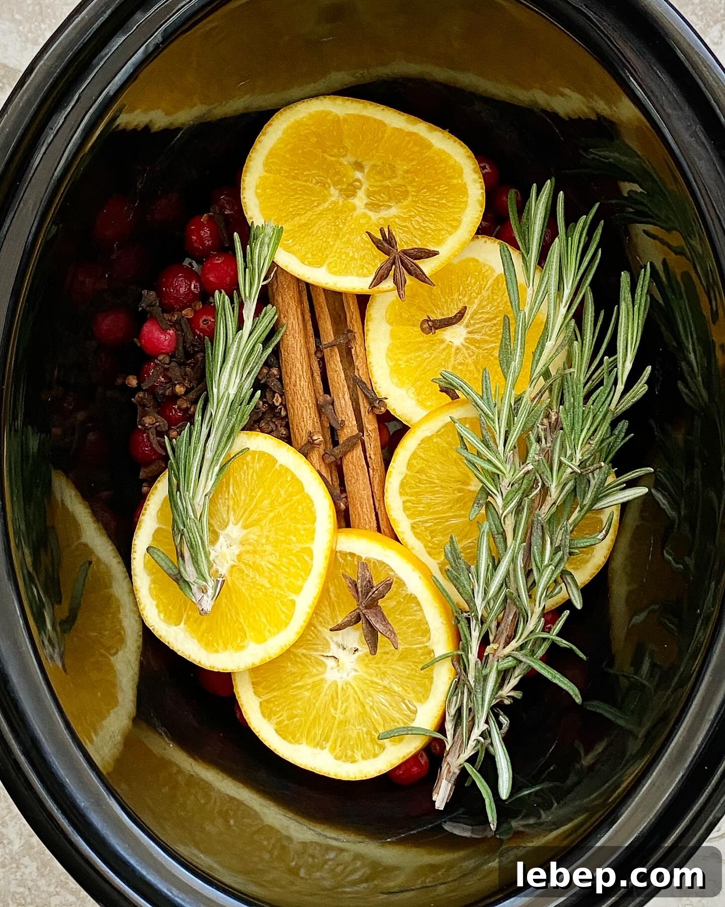 Holiday Crockpot Potpourri Simmer for Festive Home Scents 4 potpourri before simmering
