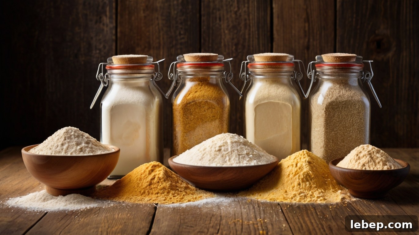 Guide to Gluten-Free Flours & Starches for Baking and Cooking 2 Your Guide to Gluten-Free Flours and Starches