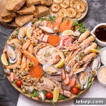 Seafood platter