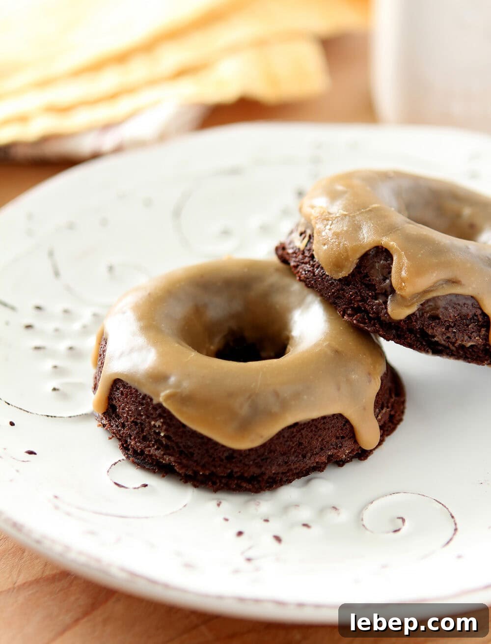 Baileys Salted Caramel Espresso Doughnuts