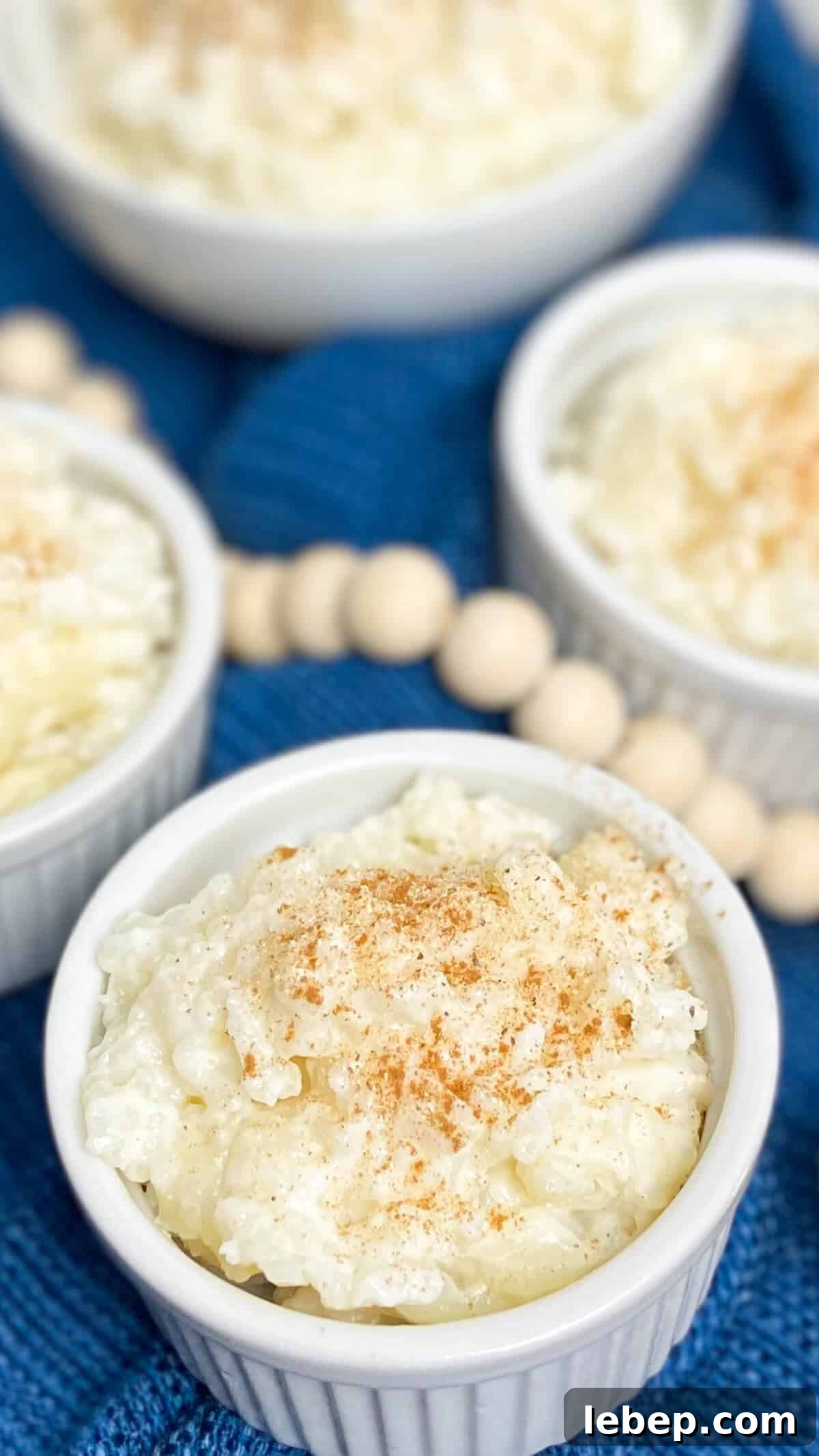 Creamy Homemade Rice Pudding Recipe with Vanilla and Cinnamon 8 Ready to be enjoyed.