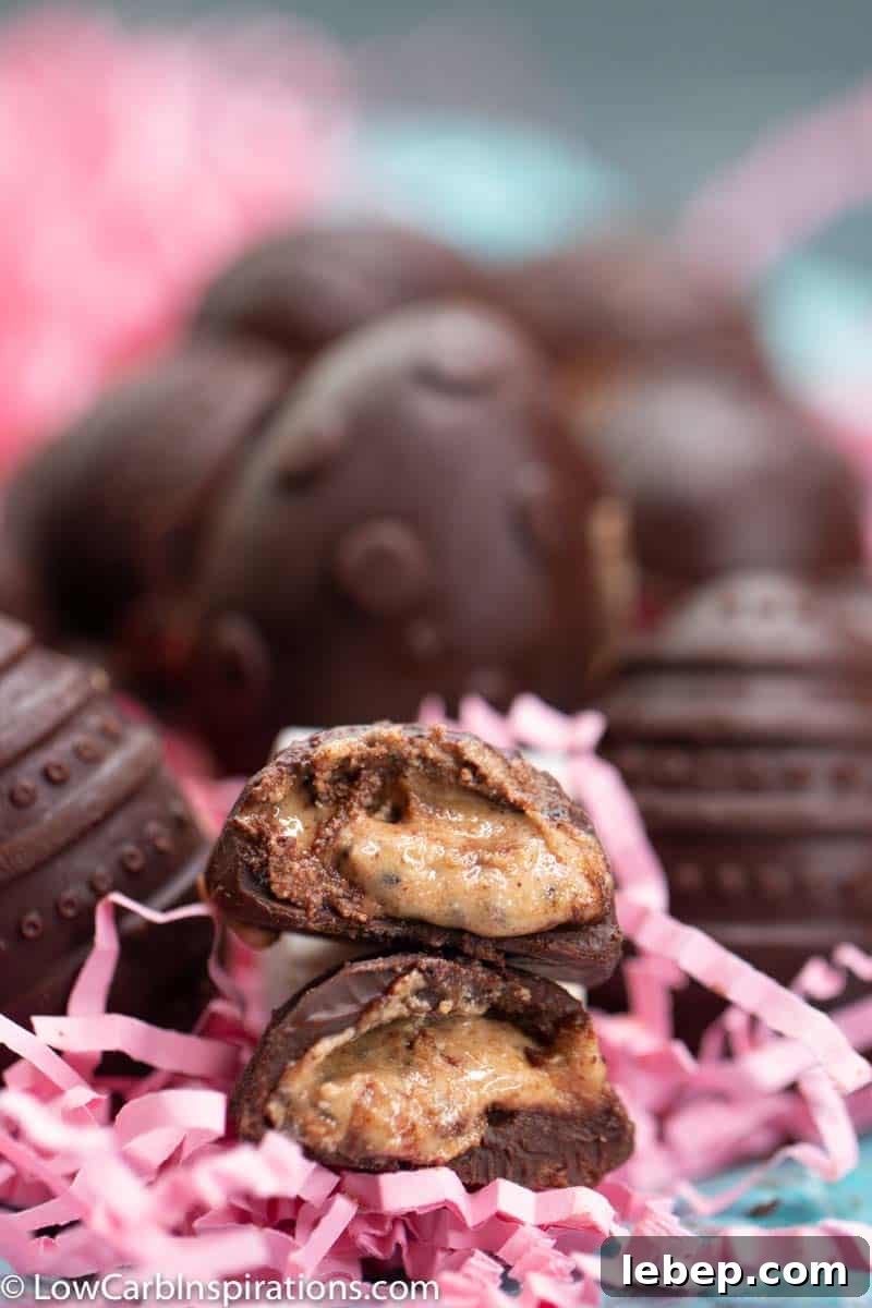 Keto Chocolate Peanut Butter Eggs Recipe for Low-Carb Treats 5 Keto Chocolate Peanut Butter Eggs Recipe