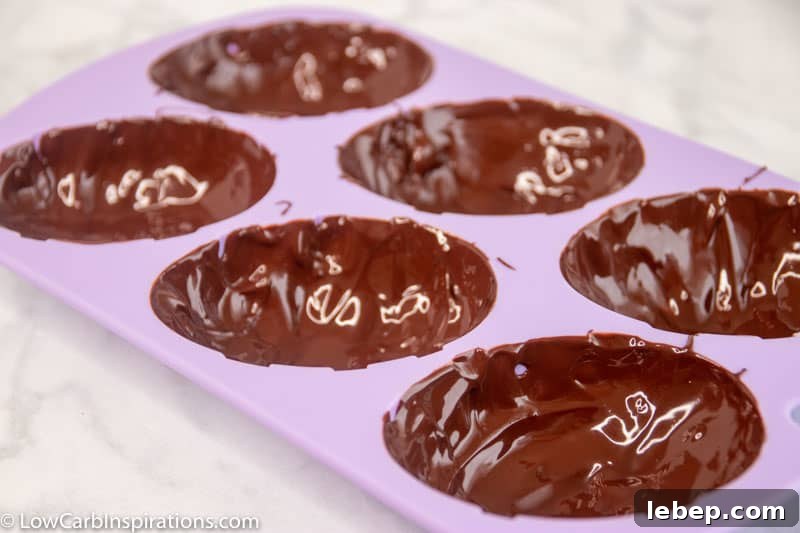 Keto Chocolate Peanut Butter Eggs Recipe for Low-Carb Treats 8 Keto Chocolate Peanut Butter Eggs Recipe