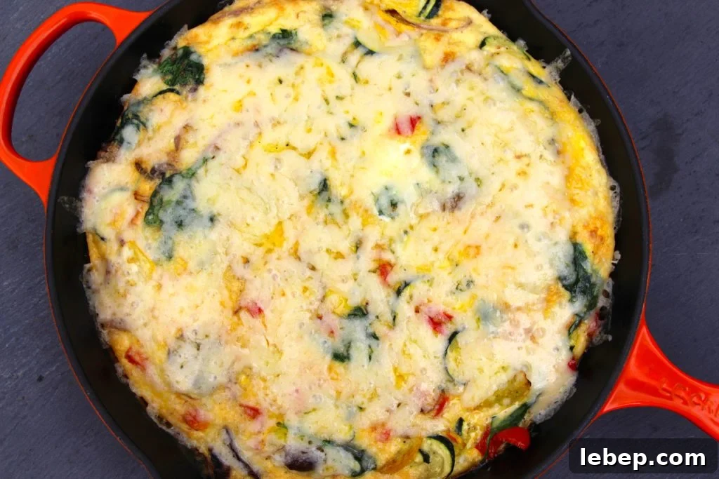 Roasted Vegetable Frittata Recipe for a Flavorful Brunch 8 Roasted Vegetable Frittata