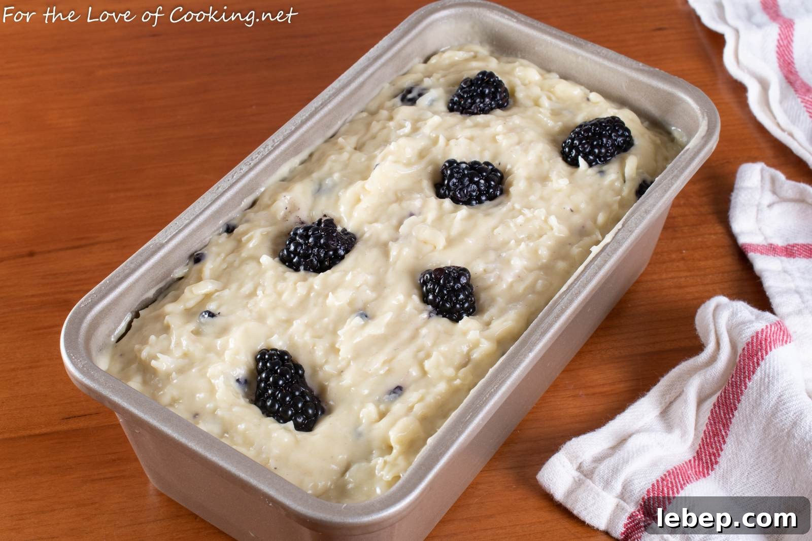 Blackberry Coconut Bread