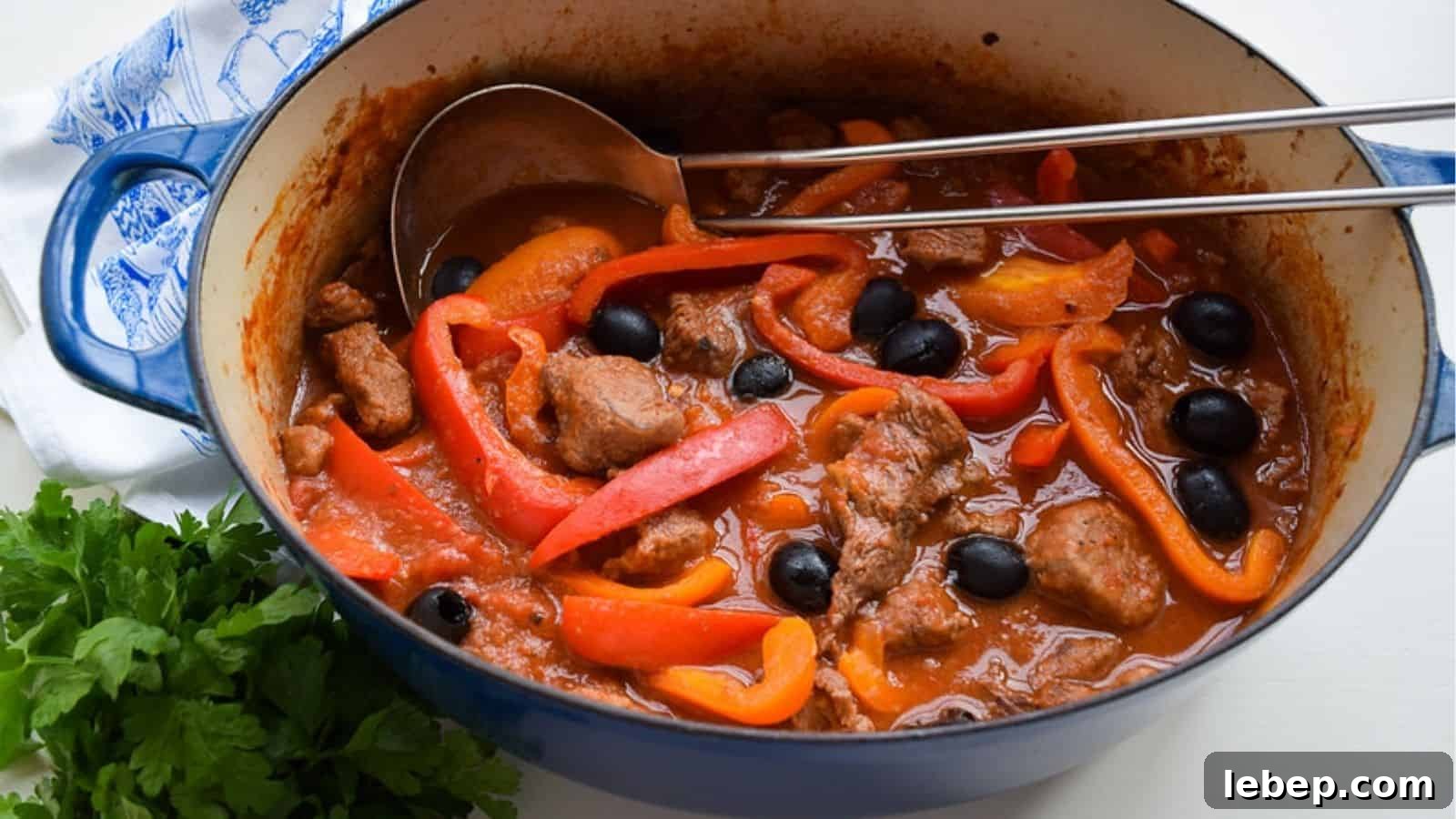 Beef, Tomato & Pepper Casserole