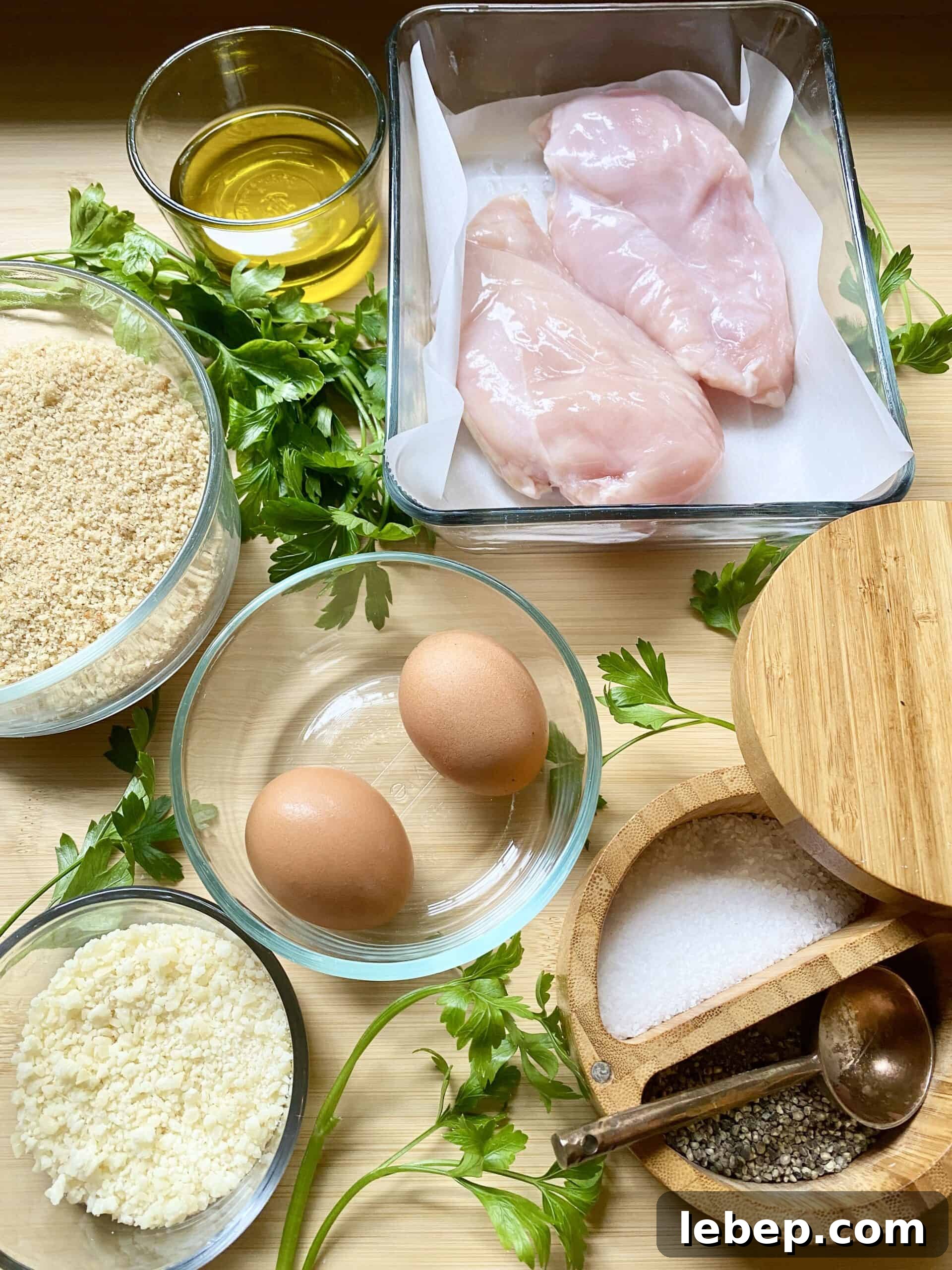 Crispy Chicken Caesar Slaw — Quick Chicken Strip Salad Recipe 2 Caesar Slaw with Crispy Chicken Strips