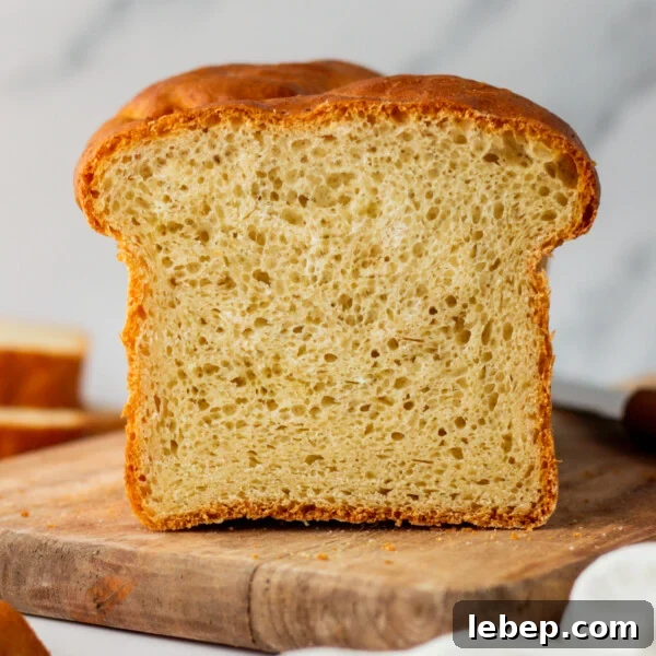 Creamy Cottage Cheese Ranch Dip Recipe for Parties and Snacks 9 An image of cottage cheese bread slice standing on a wooden chopping board.