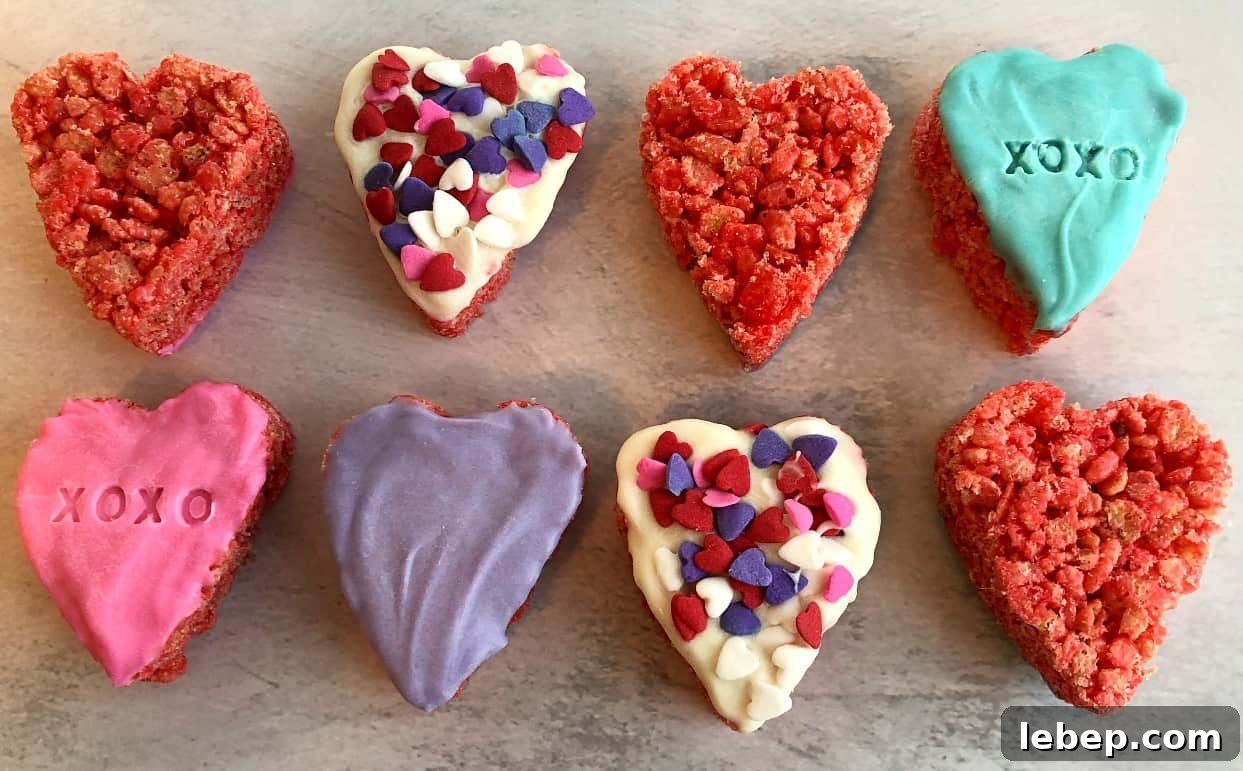 12 Romantic Valentine's Day Desserts to Impress Your Loved One 2 conversation hearts with candy coating and sprinkles.