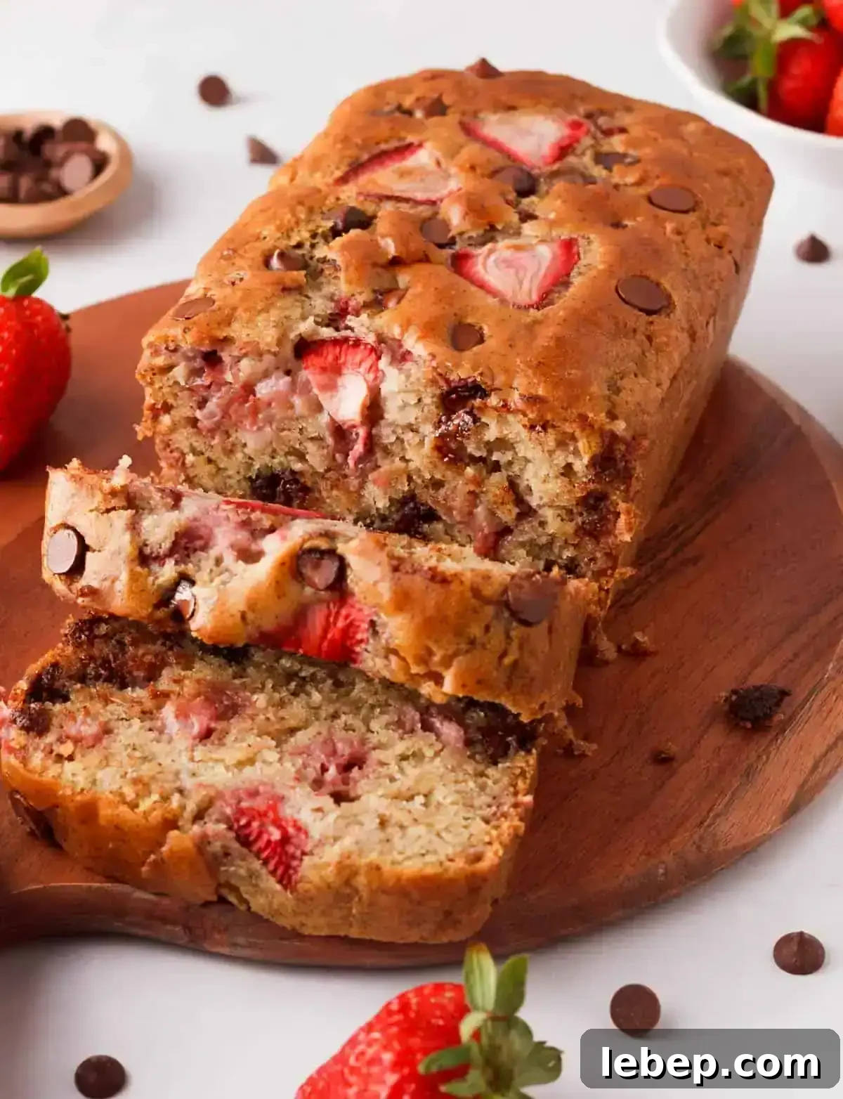 12 Romantic Valentine's Day Desserts to Impress Your Loved One 12 Strawberry Chocolate Chip Bread