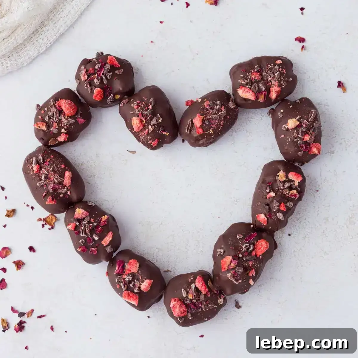 12 Romantic Valentine's Day Desserts to Impress Your Loved One 9 Strawberry Cheesecake Stuffed Chocolate Covered Dates