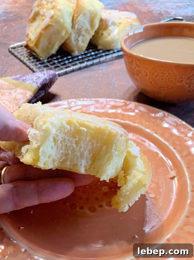 Orange Sweet Rolls. 