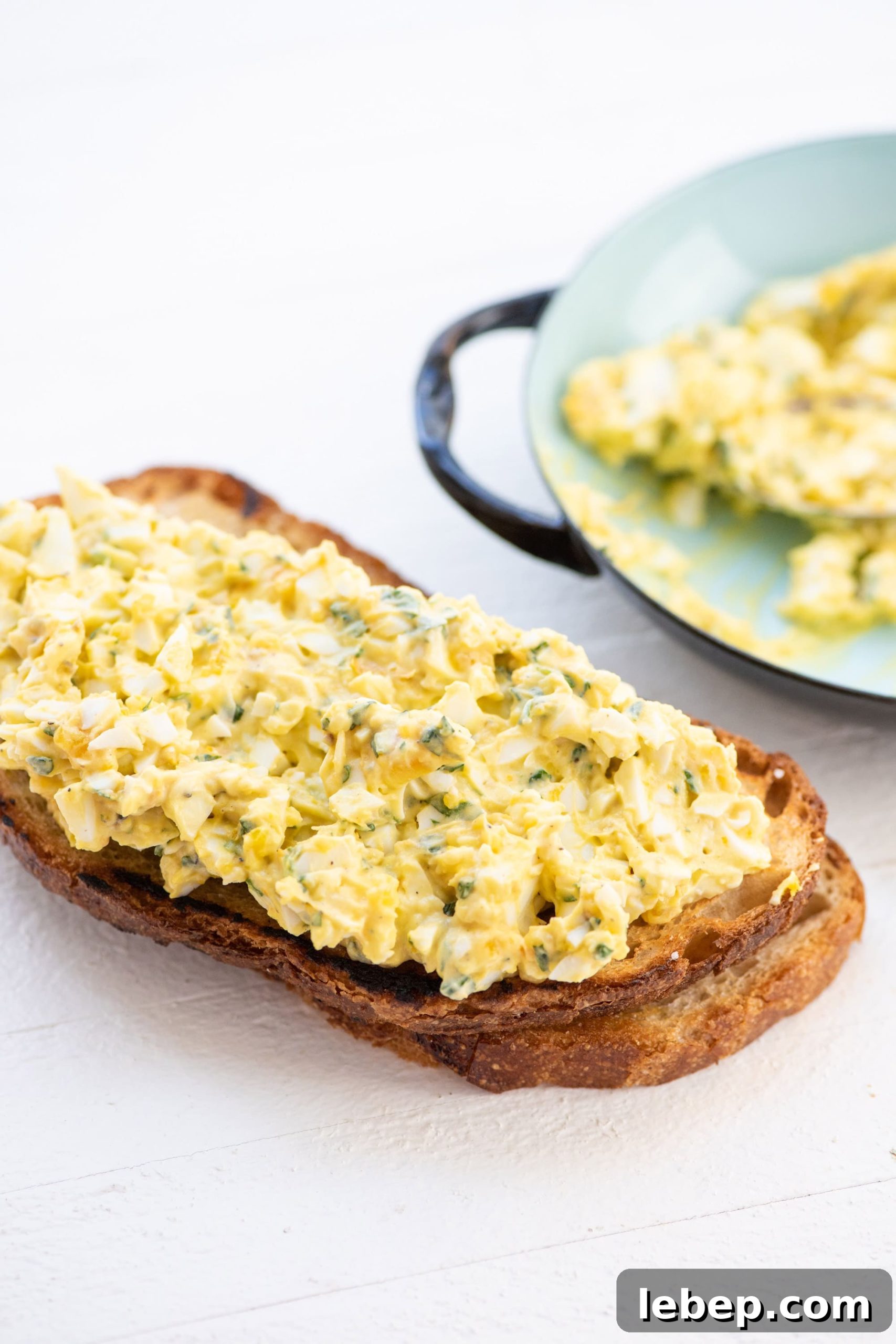 Cooking with Basil: 12 Flavorful Ways to Use Fresh Basil in Meals 9 Simple Orange Basil Egg Salad on toast.