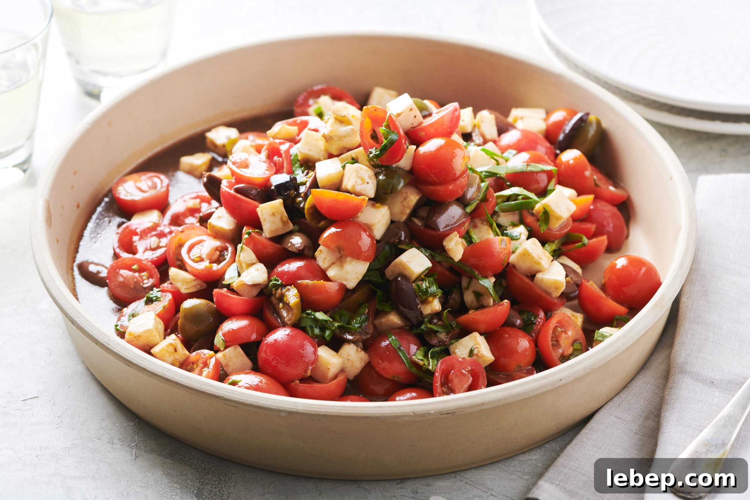 Cooking with Basil: 12 Flavorful Ways to Use Fresh Basil in Meals 4 Tomato Mozzarella and Basil Salad