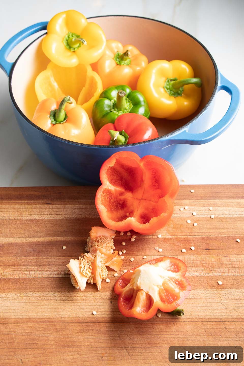 Vegan Lentil-Stuffed Peppers Recipe: Hearty Plant-Based Dinner 6 img 4250 5