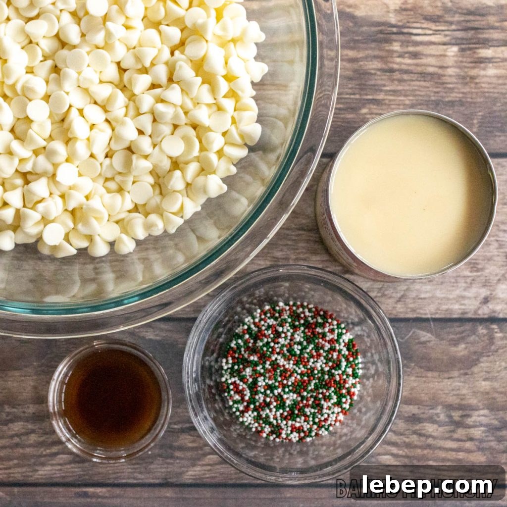 ingredients in bowls