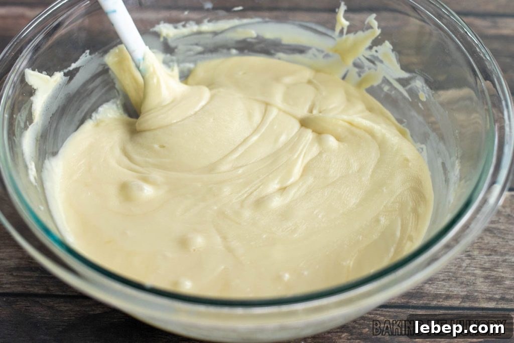 creamy mixture in bowl