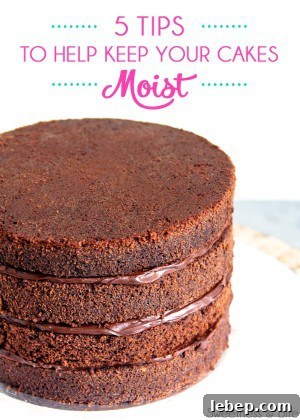 5 Tips To Help Keep Your Cakes Moist
