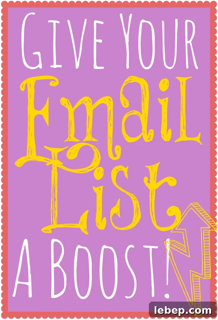 A Duck's Oven: Giving Your Email Subscription List a Boost