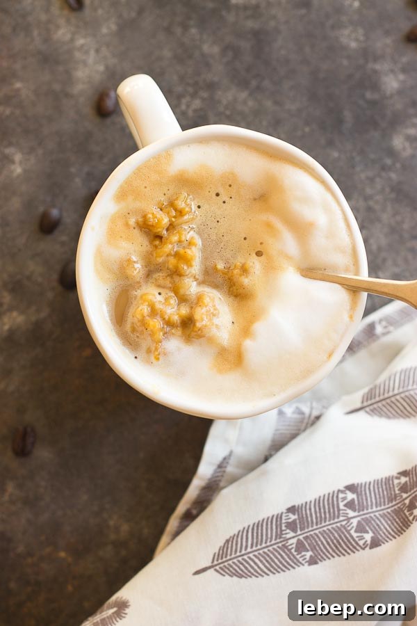 Pumpkin Spice Oatmeal Latte Recipe — Creamy Autumn Coffee Treat 7 This Pumpkin Spice Oatmeal Latte is just what you need on a cozy fall morning. Your favorite things in one mug... pumpkin, oats, espresso and steamed milk! Grab a spoon.