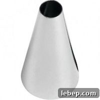 Small round piping tip