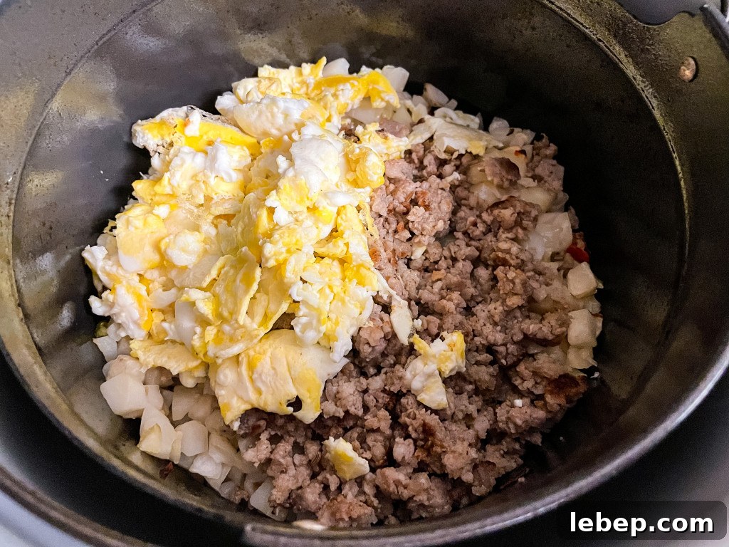 air fryer breakfast hash