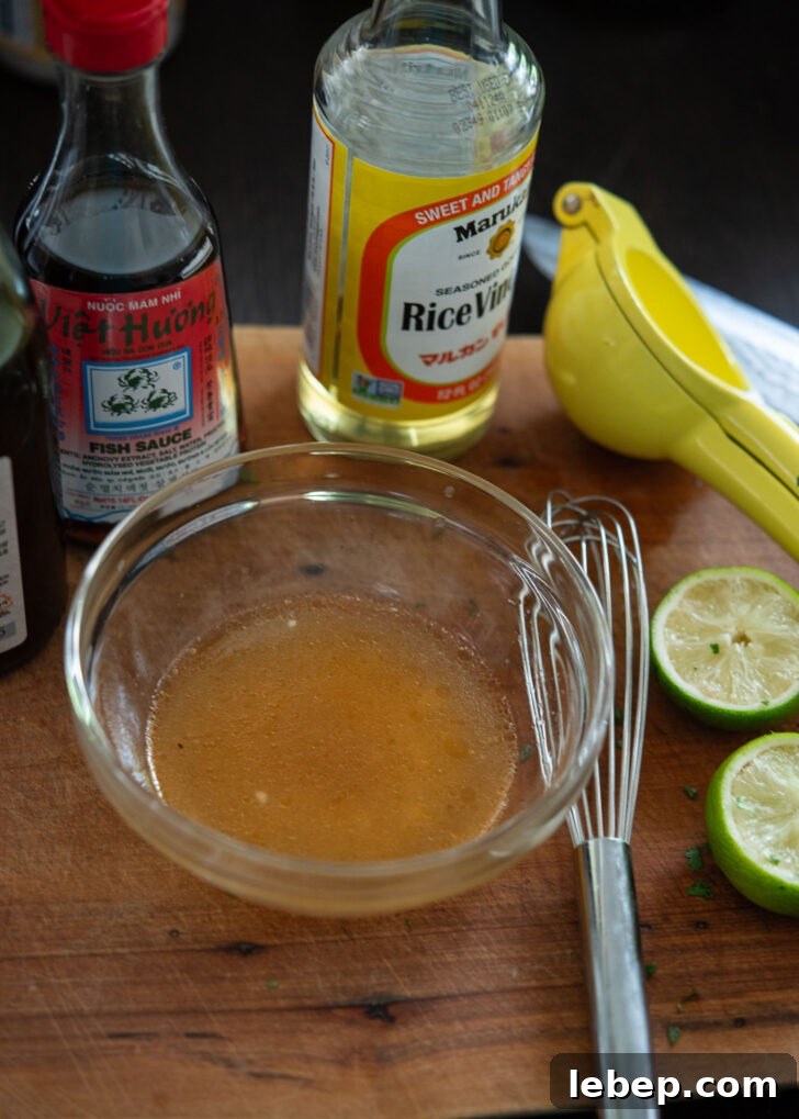 Salad dressing mixed in a bowl.