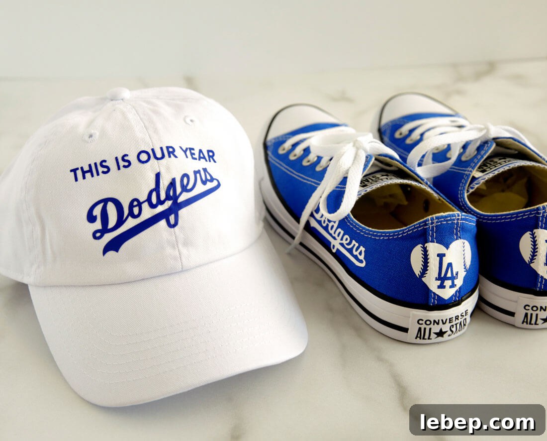 Personalized Dodger gear