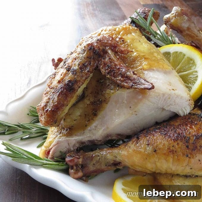 Roasting a Half Chicken | lowcarbmaven.com