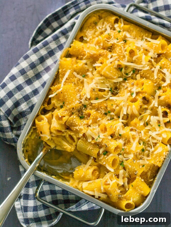 Vegan Butternut Squash Mac and Cheese