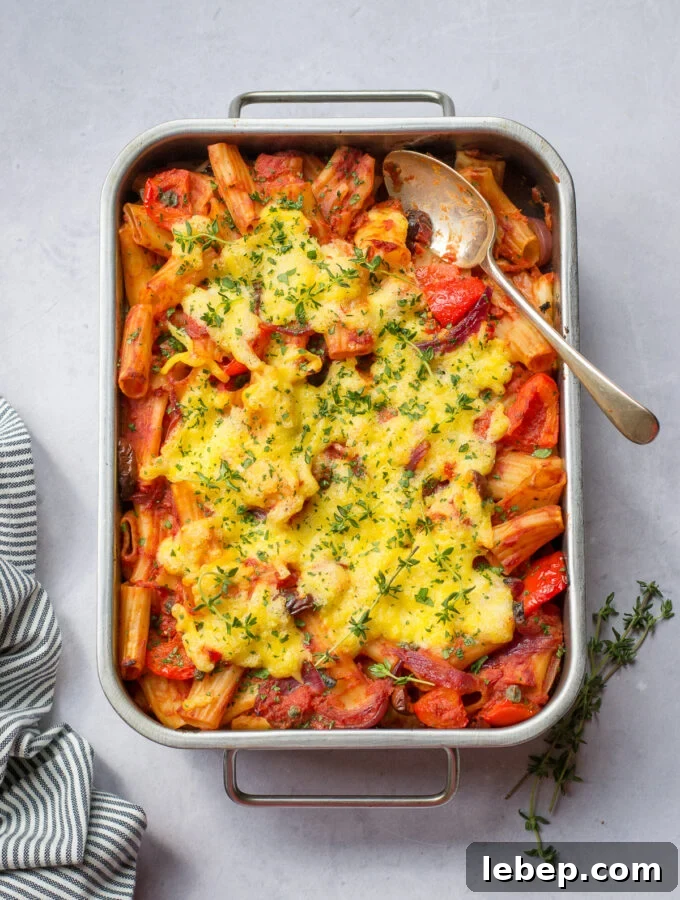 vegan pasta bake