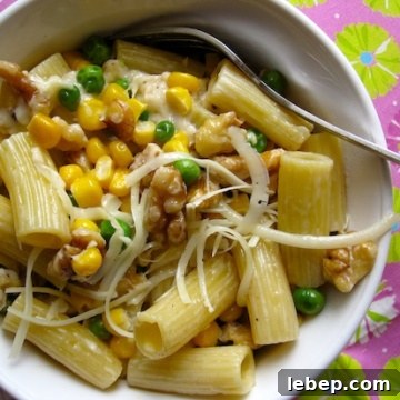 Walnut Pasta with Roasted Vegetable Sauce 2 Pasta With Walnuts And Vegetables