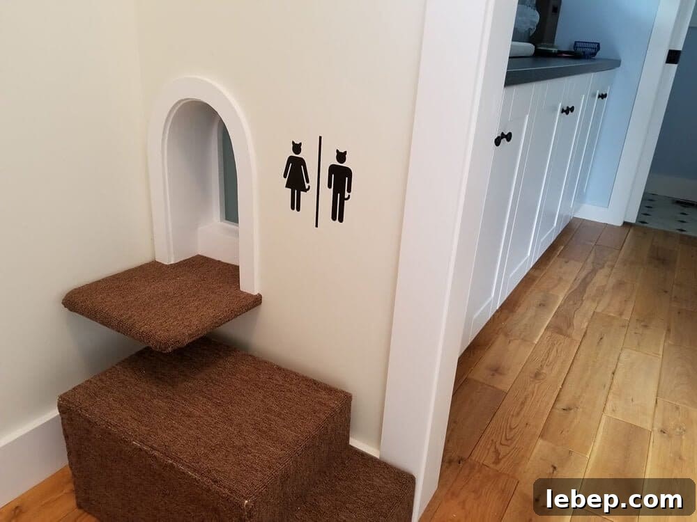 20 Clever IKEA Hacks to Delight Your Cat 16 hallway cat station