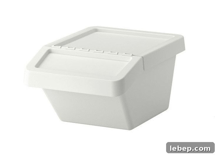 20 Clever IKEA Hacks to Delight Your Cat 18 top entry litter bin