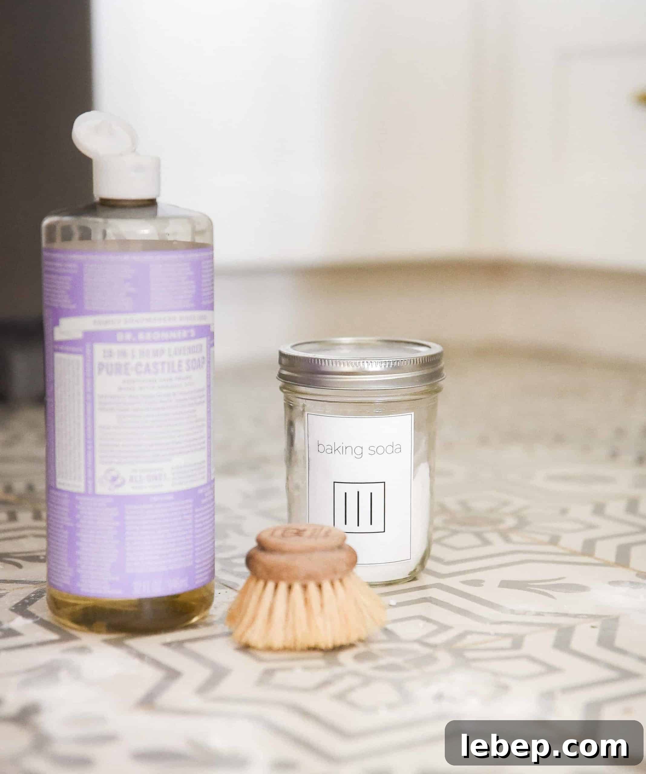 DIY Homemade Grout Cleaner That Actually Works 3 Make your own homemade grout cleaner with just two all-natural ingredients! This simple grout cleaner is amazing for white grout and to clean dirty tile floors naturally!