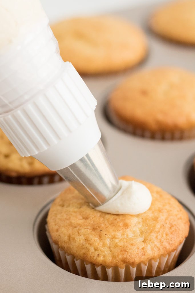 Eggnog Cupcakes Recipe with Spiced Rum Glaze 7 img 631 6