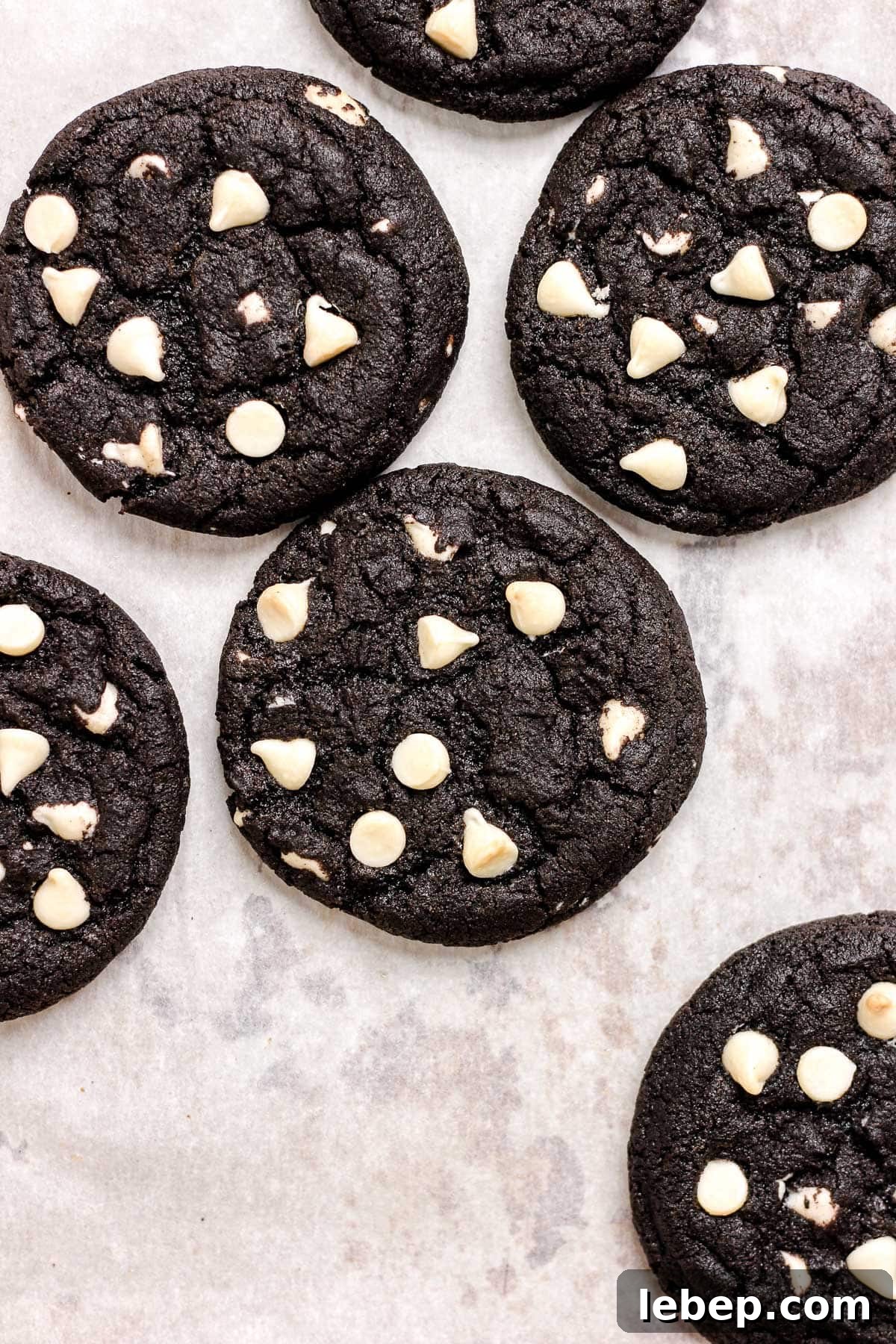 Tray of inside out cookies