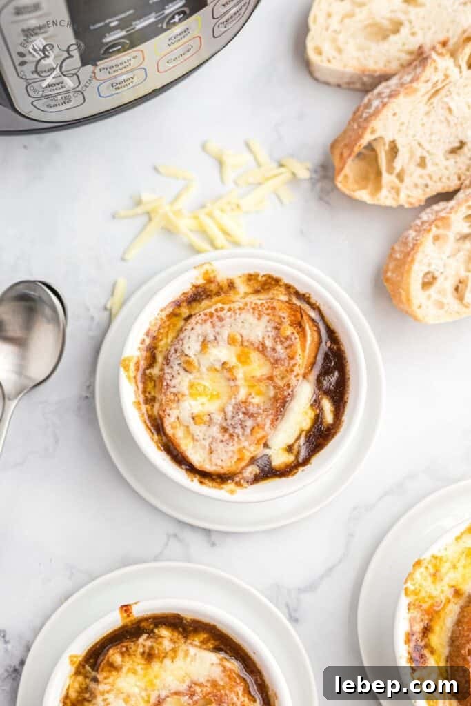 Instant Pot French Onion Soup Recipe